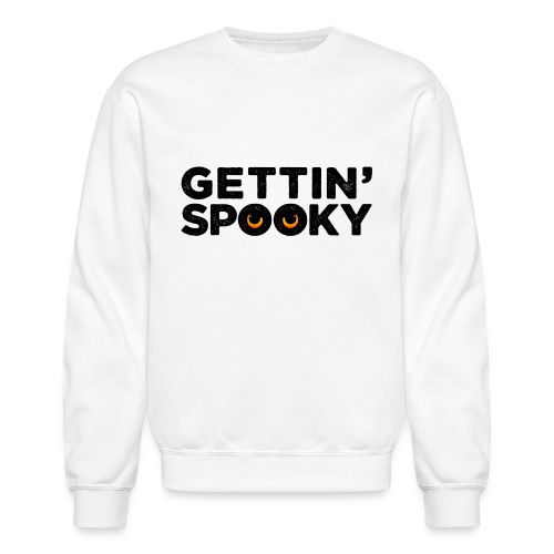 Gettin Spooky Logo _ Black - Unisex Crewneck Sweatshirt