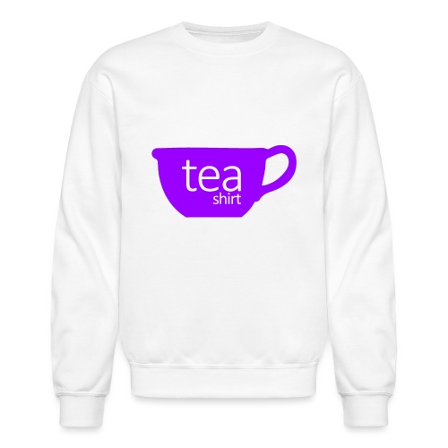 Tea Shirt Simple But Purple - Unisex Crewneck Sweatshirt