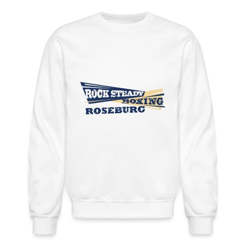 Rock Steady Boxing of Roseburg Full Color - Unisex Crewneck Sweatshirt