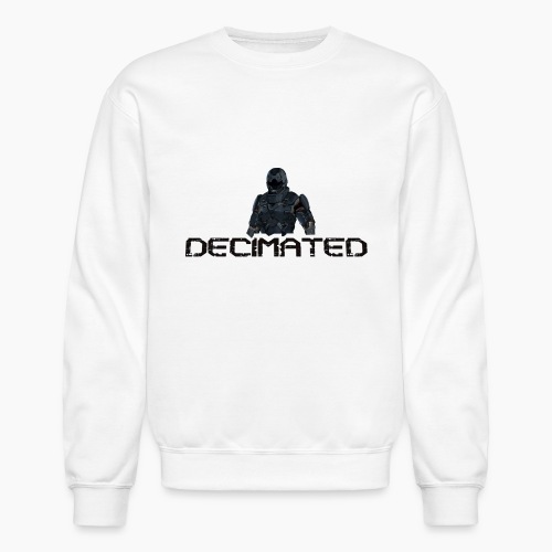 Decimated Mercenary White Items - Unisex Crewneck Sweatshirt
