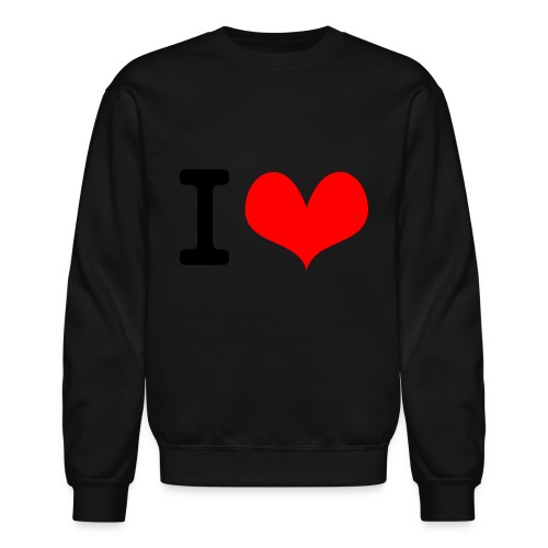 I Love what - Unisex Crewneck Sweatshirt