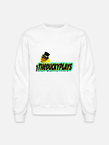 classic ducky - Unisex Crewneck Sweatshirt - white
