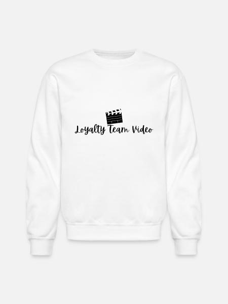 Loyalty Team Video - Unisex Crewneck Sweatshirt - white
