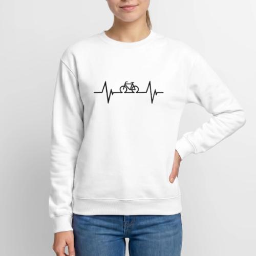 Bicycle Hearbeat - Unisex Crewneck Sweatshirt