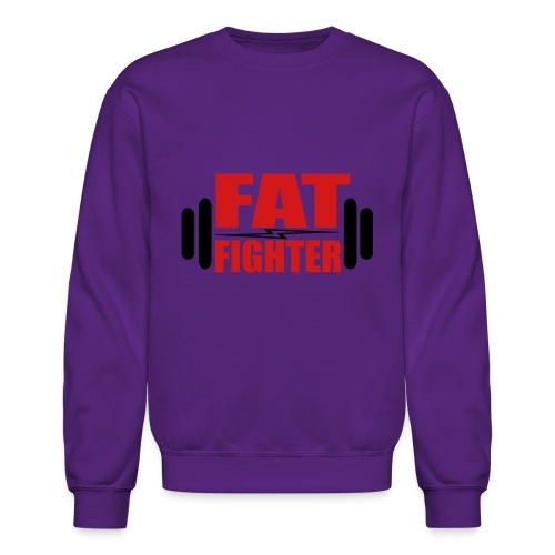Fat Fighter - Unisex Crewneck Sweatshirt