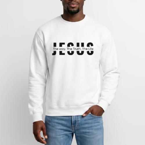 Jesus the Truth and the Life Bible Verse Merch - Unisex Crewneck Sweatshirt