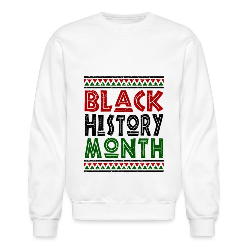 Vintage Black History Month - Unisex Crewneck Sweatshirt