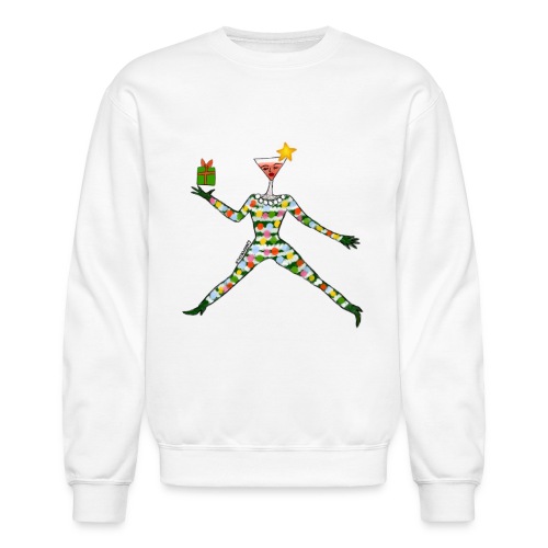 Holiday Cocktail Babe - Unisex Crewneck Sweatshirt