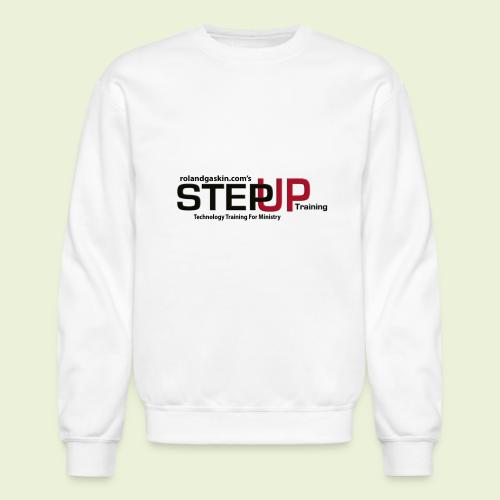 Step Up Logo - Unisex Crewneck Sweatshirt