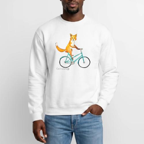 The Fox & the Bicycle - Unisex Crewneck Sweatshirt