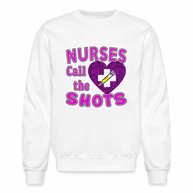 Nurses Call the Shots Valentine's day Pink Leopard
