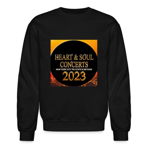 Heart & Soul Concerts brand Logo 2023 - Unisex Crewneck Sweatshirt