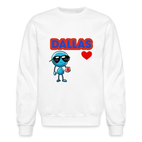 Smoon City_Dallas - Unisex Crewneck Sweatshirt