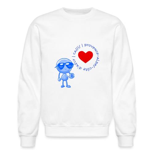 Smoon City_Cassis Provence Alpes Côte d Azur - Unisex Crewneck Sweatshirt