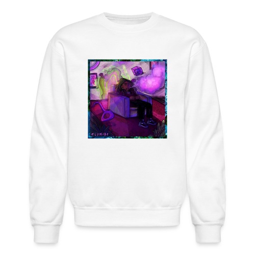 Olumide - Slowed Down & Smoked Out Cover Art - Unisex Crewneck Sweatshirt