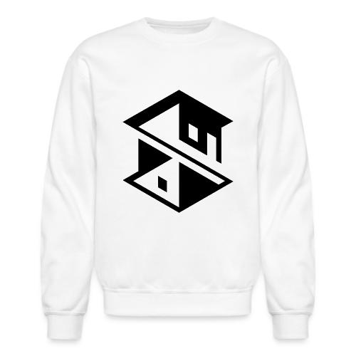 Unreal Estate Records Logo Black - Unisex Crewneck Sweatshirt
