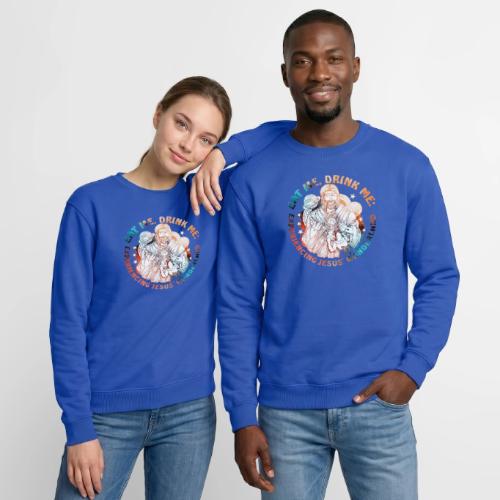 Eat Me Drink Me Podcast original logo - Unisex Crewneck Sweatshirt