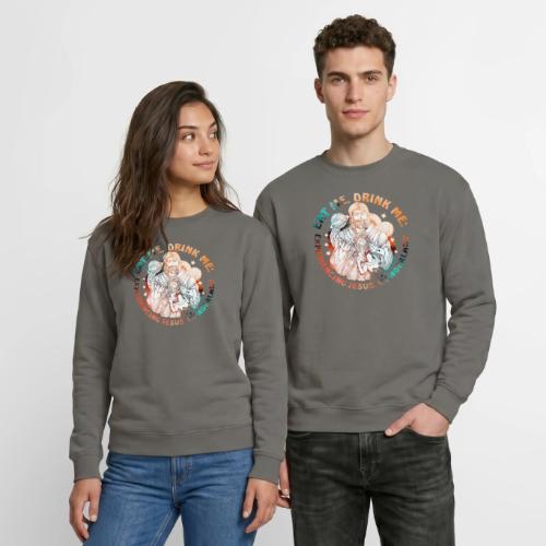 Eat Me Drink Me Podcast original logo - Unisex Crewneck Sweatshirt