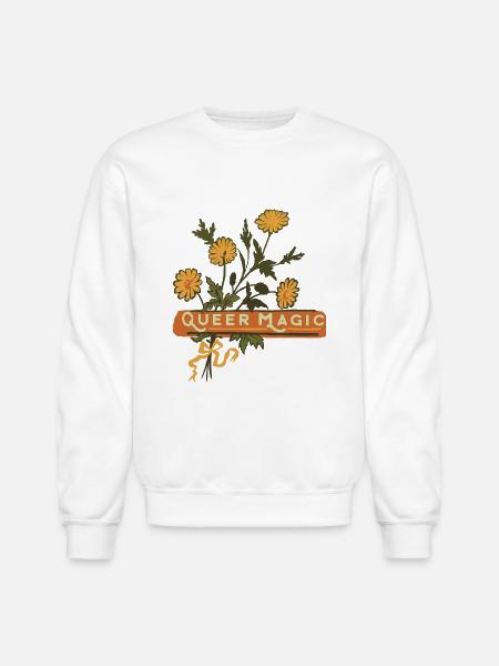 Queer Magic - Unisex Crewneck Sweatshirt - white