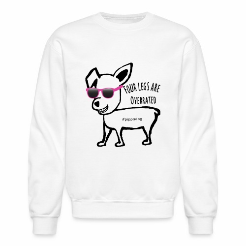 Pippa Pink Glasses - Unisex Crewneck Sweatshirt