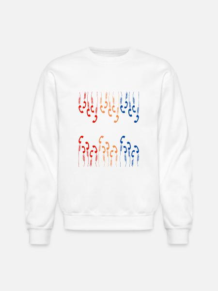 old phone - Unisex Crewneck Sweatshirt - white