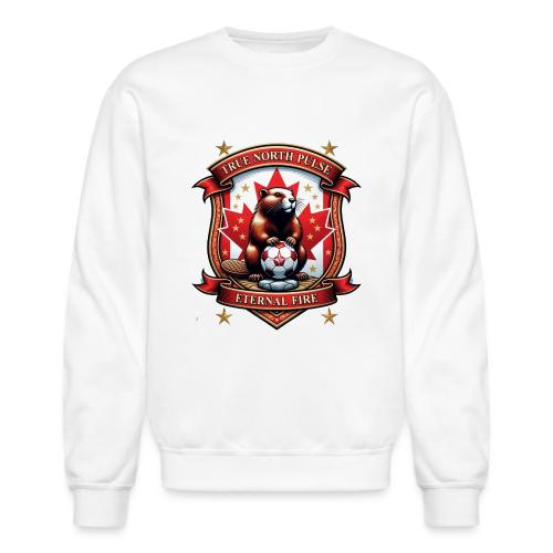 Canada Beaver Crest T-Shirt, Pride Badge Gift - Unisex Crewneck Sweatshirt