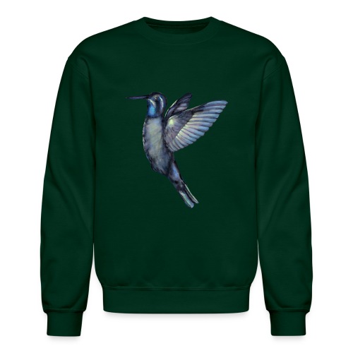 Hummingbird in flight - Unisex Crewneck Sweatshirt