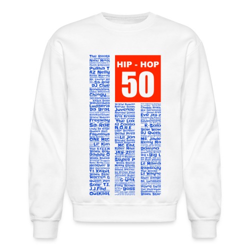 HipHop 50 [blue2] - Unisex Crewneck Sweatshirt