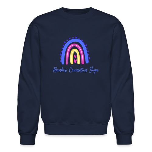 Rainbow Connection Yoga t shirt - Unisex Crewneck Sweatshirt