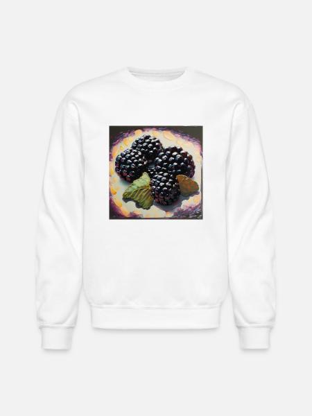 Berries and style - Unisex Crewneck Sweatshirt - white