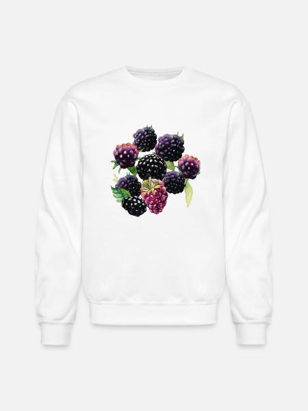 Freedom of berries - Unisex Crewneck Sweatshirt - white