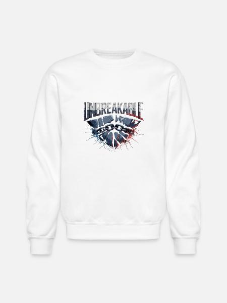 unbreakable - Unisex Crewneck Sweatshirt - white