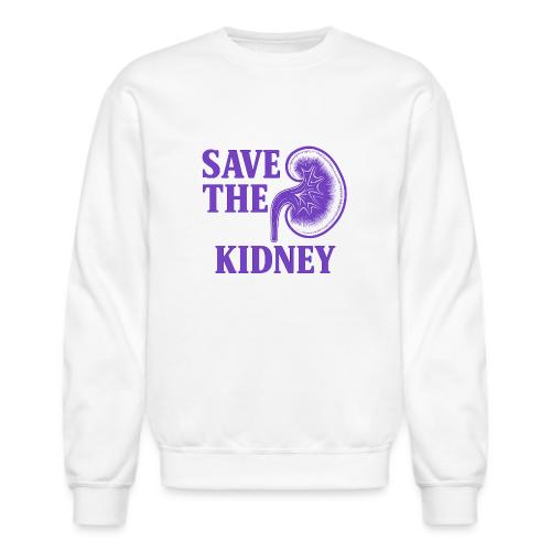 Save the kidney - Unisex Crewneck Sweatshirt