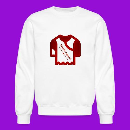 Kenada Logo white spray - Unisex Crewneck Sweatshirt