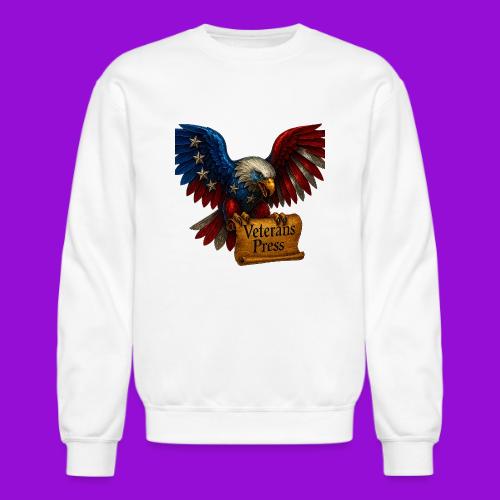 Veterans Press Bald Eagle - Unisex Crewneck Sweatshirt