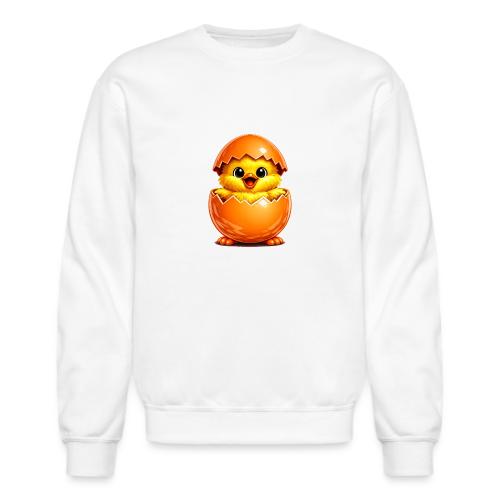 Easter Chick Orange - Unisex Crewneck Sweatshirt