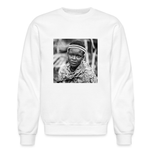 Young African Girl - Unisex Crewneck Sweatshirt