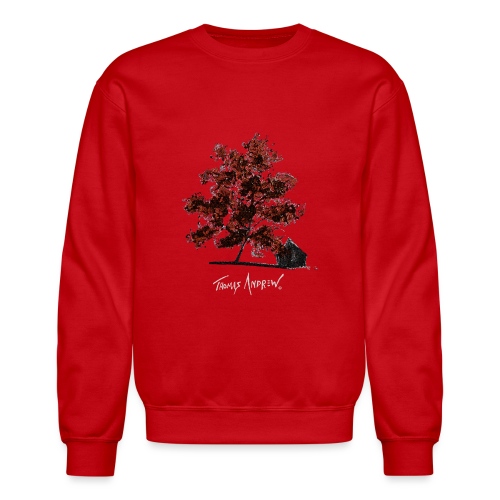 Red Tree design3PNG - Unisex Crewneck Sweatshirt