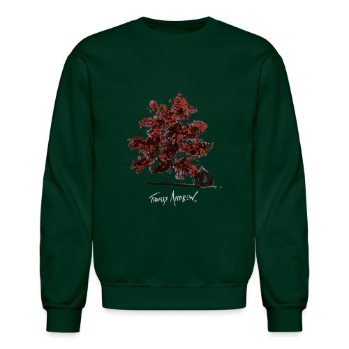 Red Tree design3PNG - Unisex Crewneck Sweatshirt