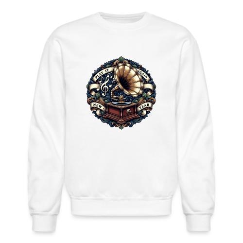 Ornate Phonograph T-Shirt - Unisex Crewneck Sweatshirt