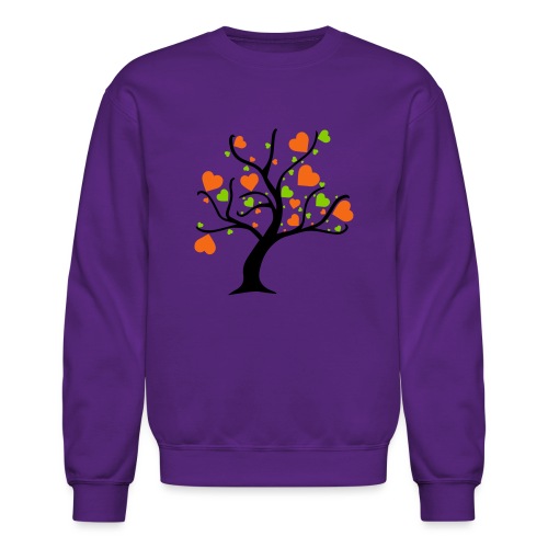 Tree of Hearts - Unisex Crewneck Sweatshirt