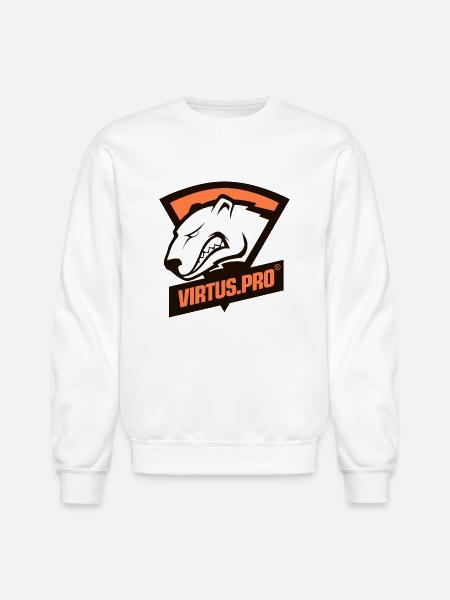 Virtus Pro Logo - Unisex Crewneck Sweatshirt - white
