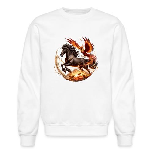Year of the Horse Phoenix T Shirt, Lunar NY Gift - Unisex Crewneck Sweatshirt