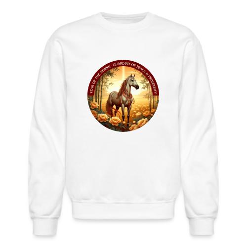 Year of the Horse Guardian T Shirt, Lunar New Year - Unisex Crewneck Sweatshirt