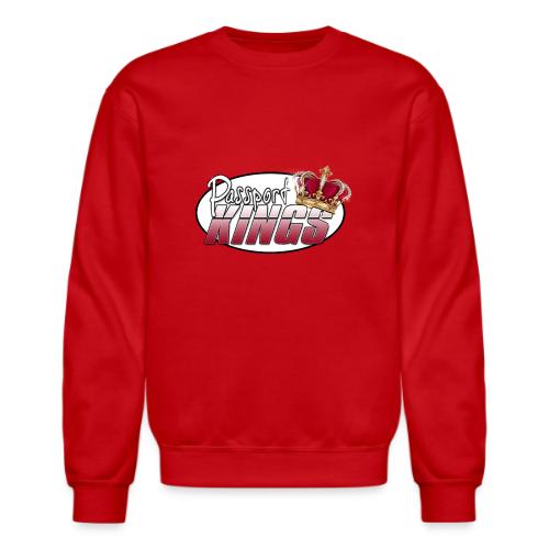 Passportkings white shirt design - Unisex Crewneck Sweatshirt