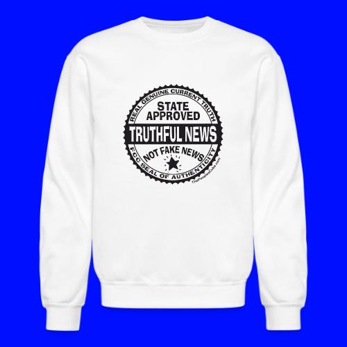 Truthful News FCC Seal - Unisex Crewneck Sweatshirt