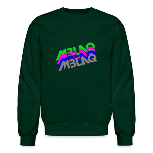 MBLAQ Multicolored Logo Women's V-Neck - Unisex Crewneck Sweatshirt