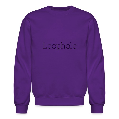 Loophole Abstract Design - Unisex Crewneck Sweatshirt