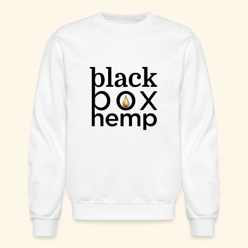 black text hemp spreadshirt - Unisex Crewneck Sweatshirt