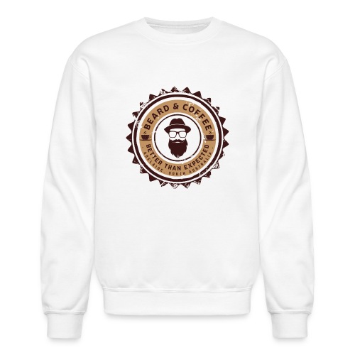 Beard and Coffee Merch - Unisex Crewneck Sweatshirt
